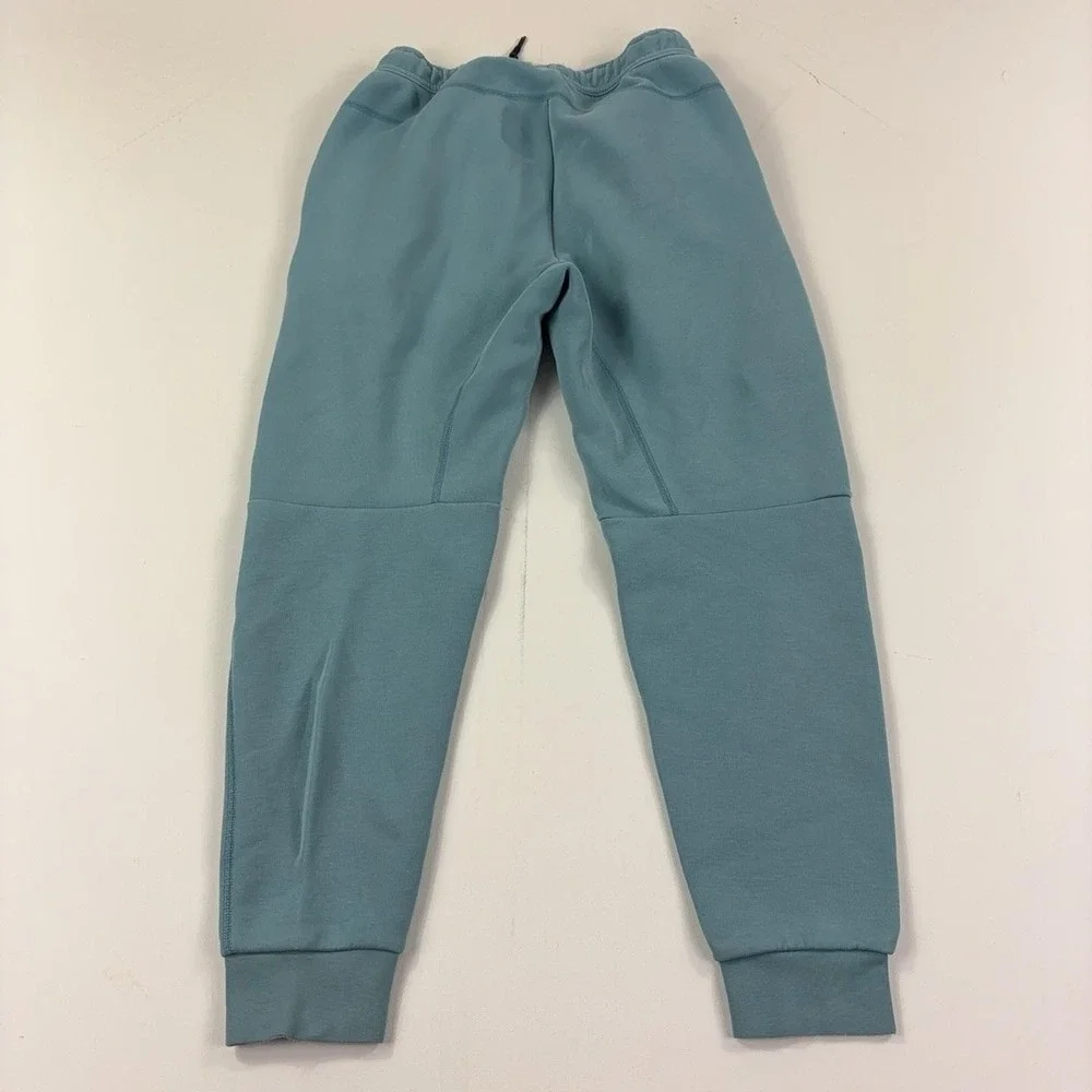 Nike Sweatpants Mens Medium Blue Fleece Joggers Zip Pocket Athletic FB8002-464